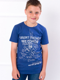 Футболка Носи своє модель 6021-4-sinj-nadpisi Фото