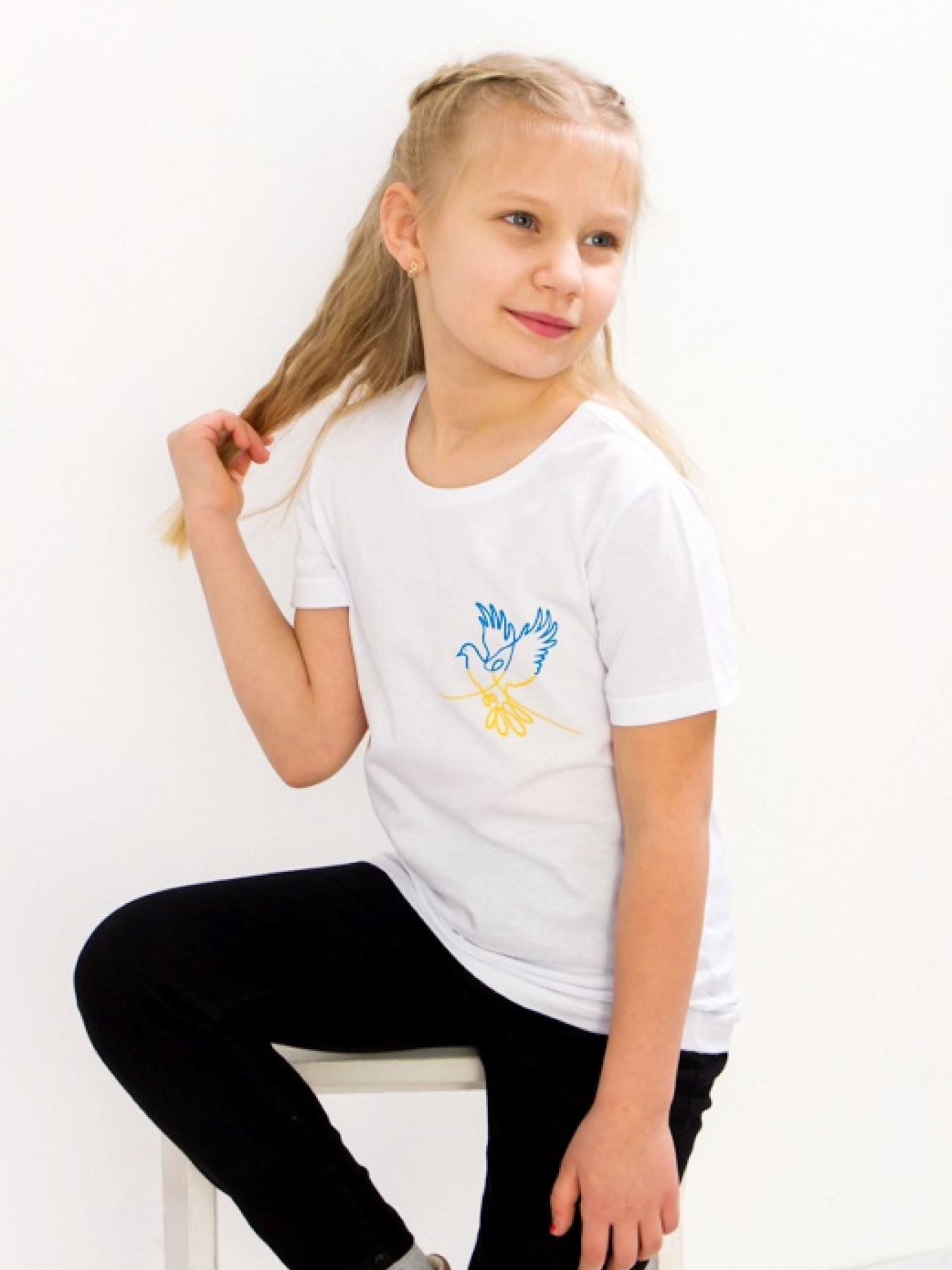 Футболка Носи своє модель 6021-T-ptashka-blij Фото