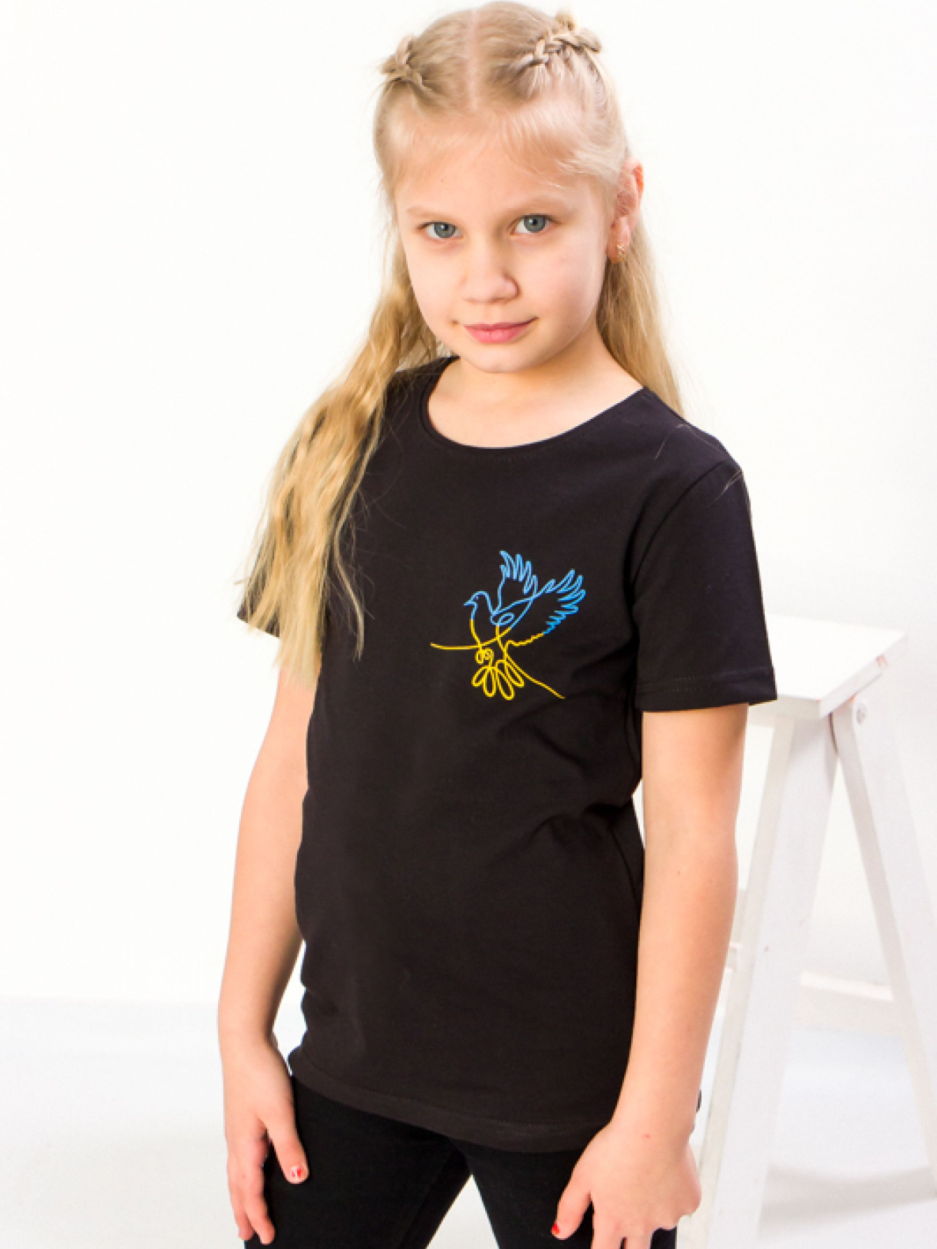 Футболка Носи своє Модель 6021-T-ptashka-chornij Фото