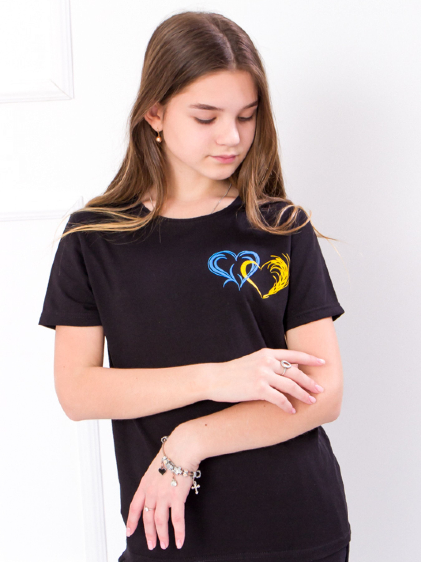 Футболка Носи своє Модель 6021-T-serdechka-chornij Фото