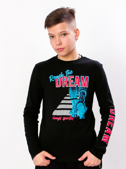 Лонгслив Носи своє модель 6025-015-33-1-chornij-dream Фото