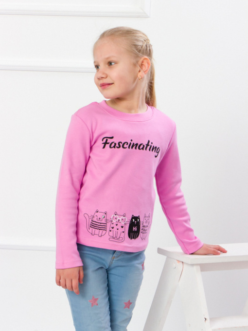 Лонгслів Носи своє Модель 6025-015-33-2-rozhevij Фото