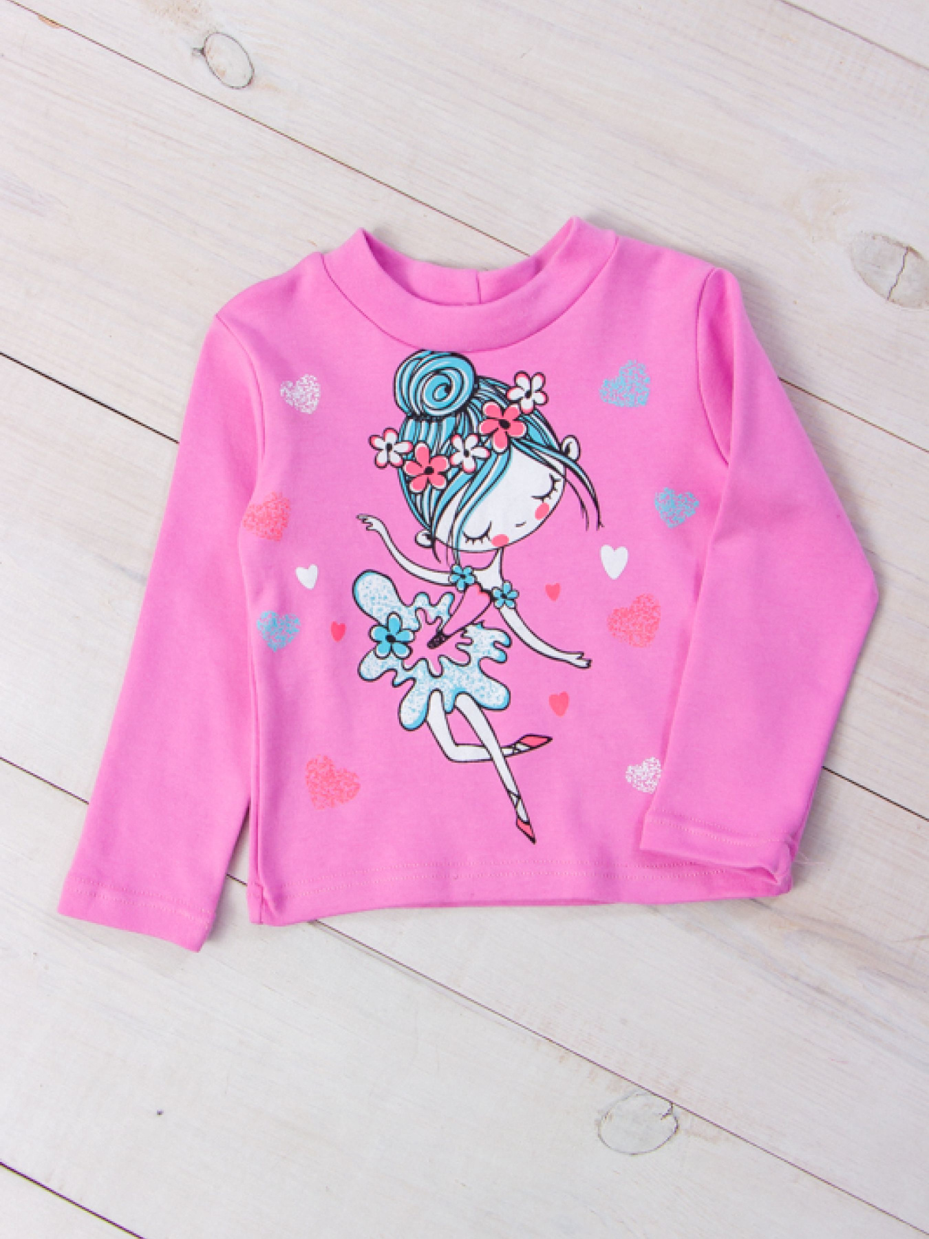 Лонгслів Носи своє модель 6025-015-33-2-rozhevij-balerina Фото