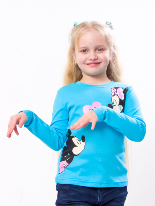 Лонгслив Носи своє модель 6025-015-33-2-svtlo-bryuzovij-mnn Фото