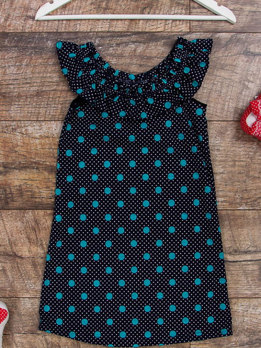 Платье мини Носи своє модель 6027-002-goroh-blakitnij Фото