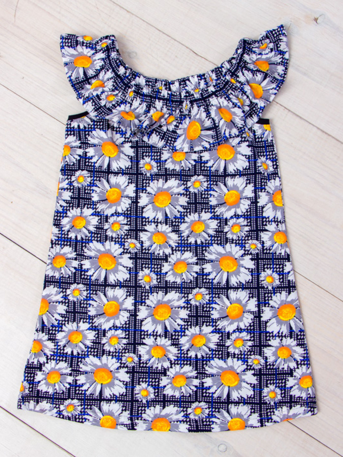 Платье мини Носи своє модель 6027-002-romashka Фото