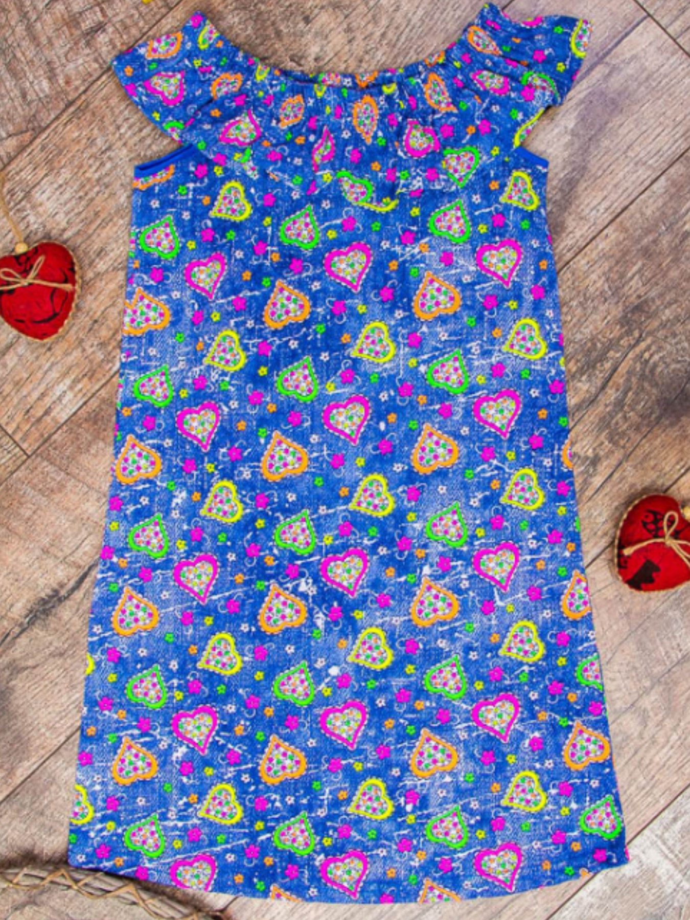 Сукня міні Носи своє модель 6027-002-serce-dzhins Фото