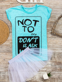 Платье мини Носи своє модель 6030-070-33-nebesno-blakitnij Фото