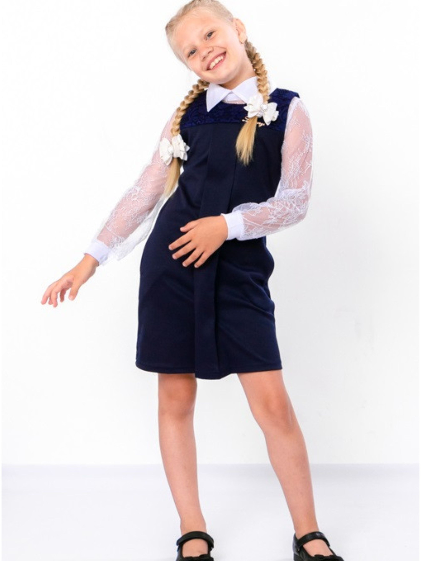 Сарафан Носи своє модель 6051-065-chornilxno-sinj Фото