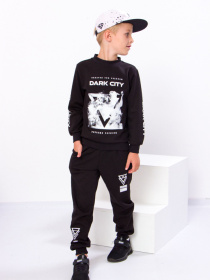 Повседневный костюм Носи своє модель 6063-023-33-6-chornij Повседневный костюм Носи своє модель 6063-023-33-6-chornij Фото