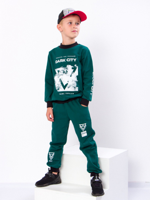 Повседневный костюм Носи своє модель 6063-023-33-6-temno-zelenij Фото