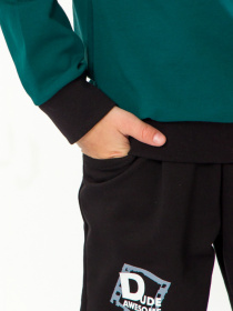 Спортивний костюм Носи своє модель 6063-057-33-4-butilochnij-chornij Фото