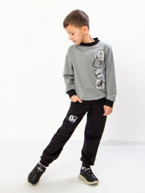 Спортивний костюм Носи своє модель 6063-057-33-4-svtlij-graft-chornij Фото