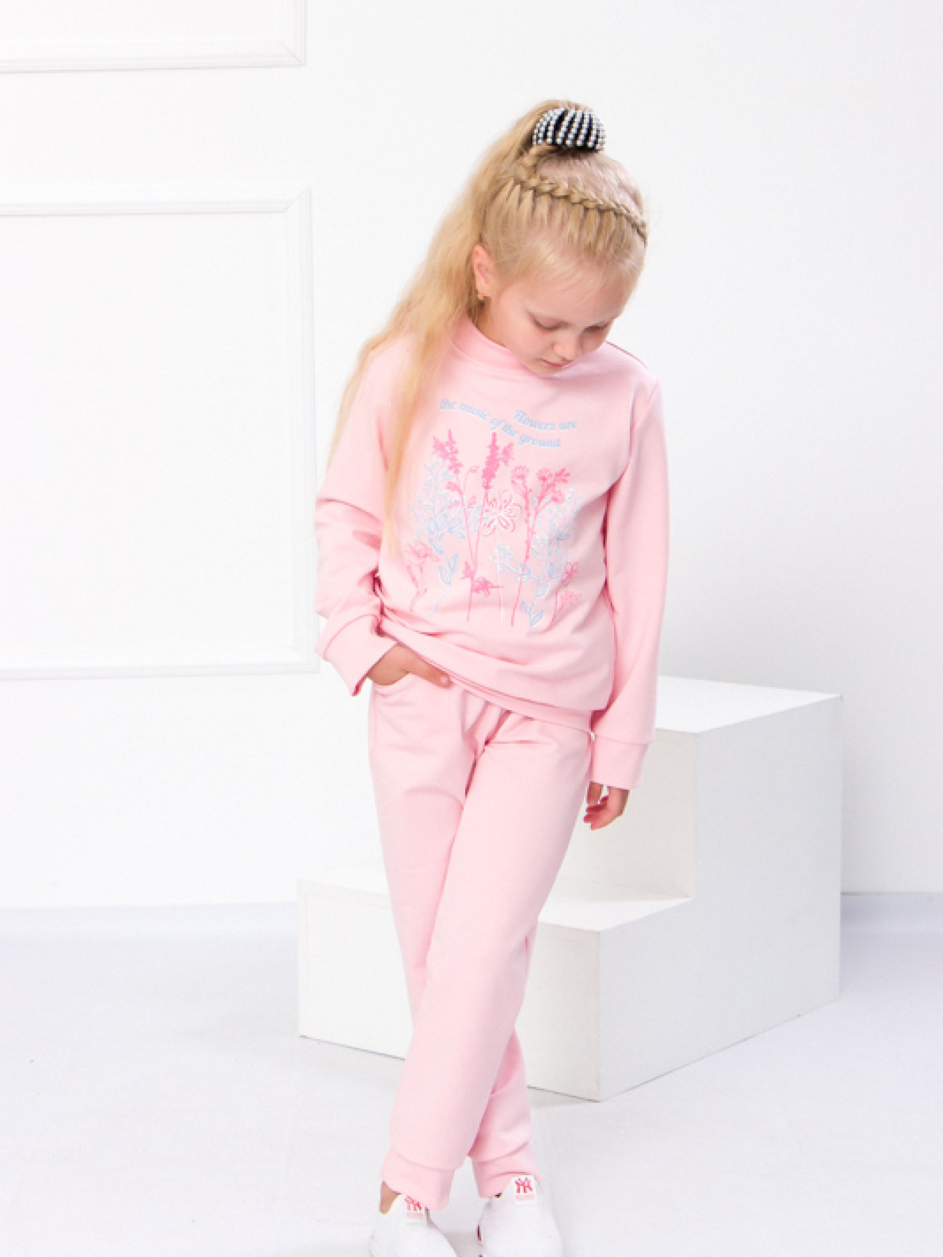 Спортивный костюм Носи своє модель 6063-057-33-5-svtlo-persikovij-kvti Фото