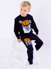 Спортивный костюм Носи своє модель 6063-057-33-chornilxno-sinj Фото