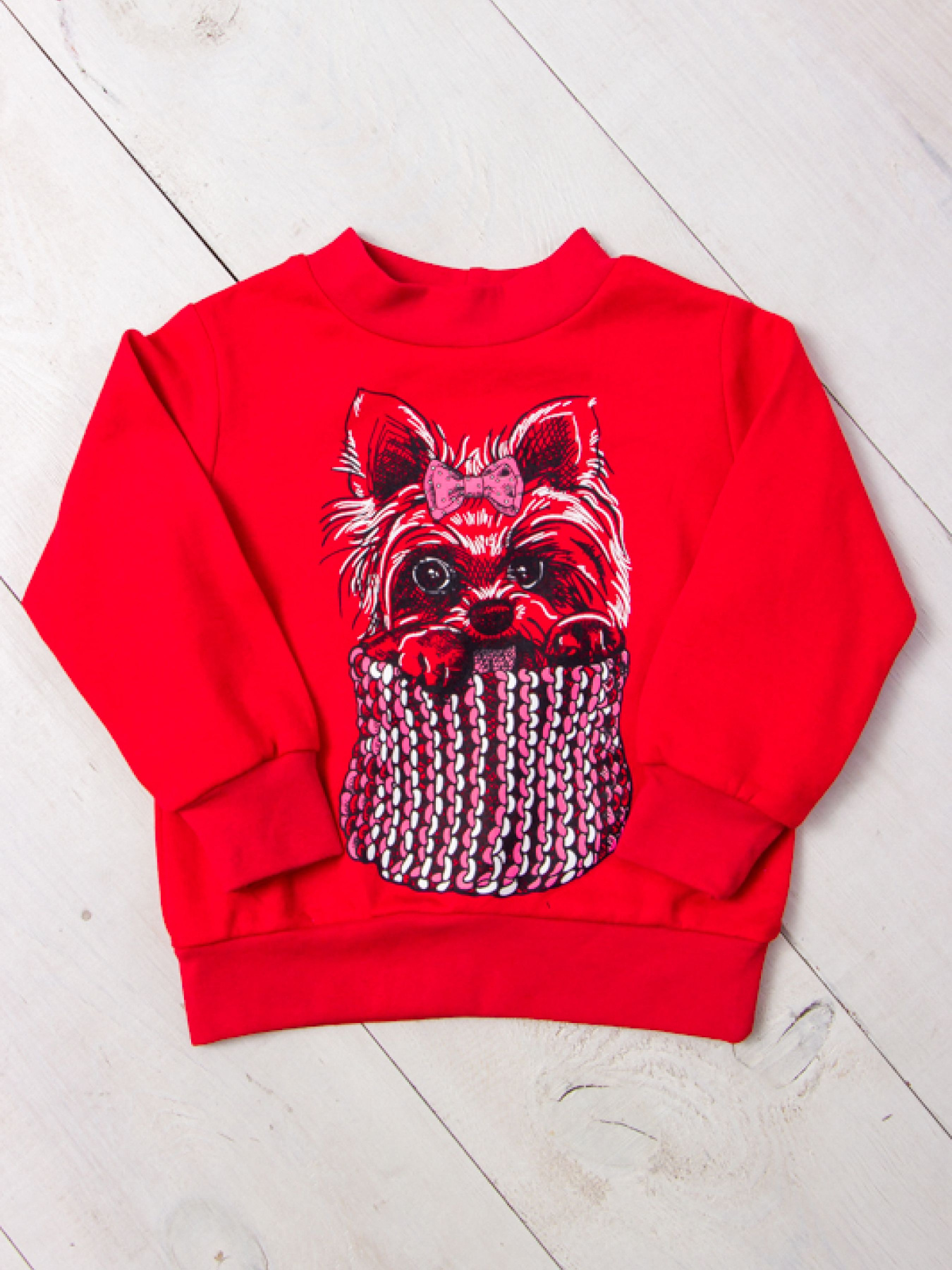 Свитшот Носи своє модель 6069-023-33-5-chervonij-sobachka Фото