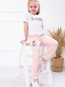 Джоггеры Носи своє модель 6070-057-persikovij-melanzh Фото