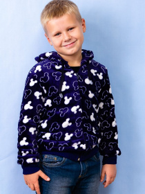 Кофта Носи своє модель 6071-035-4-chorn-sinj-mkk Фото