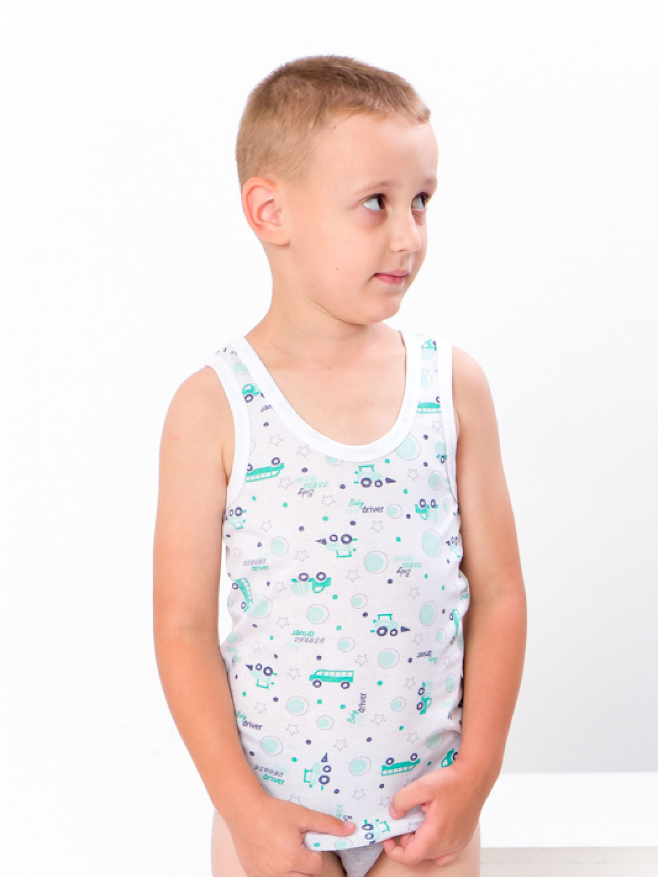 Майка для дому Носи своє модель 6072-002-4-mashinka-mentol Фото