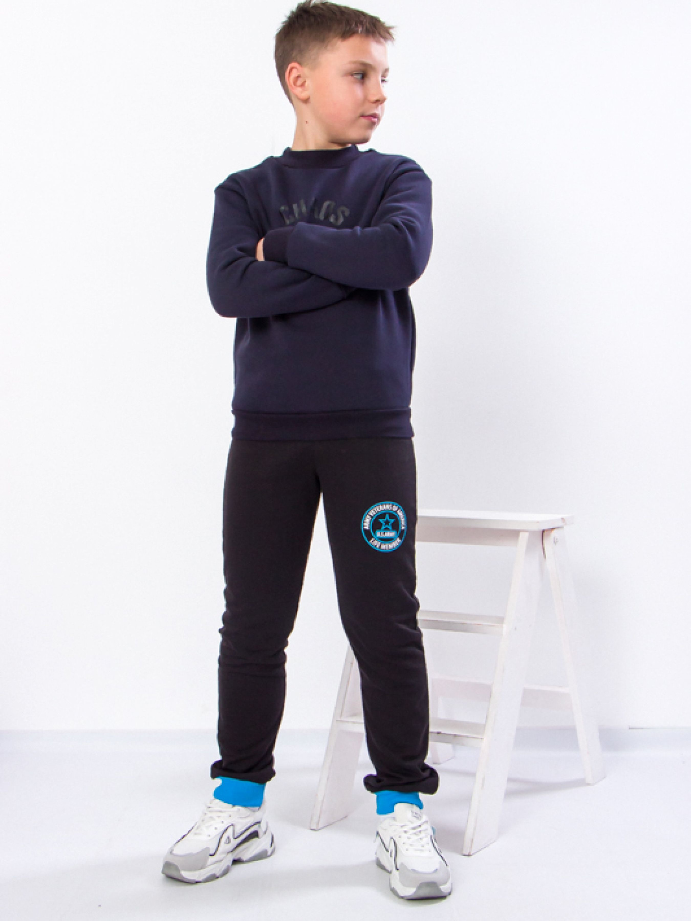 Штаны спортивные Носи своє модель 6074-023-33-chornij-bryuza Фото