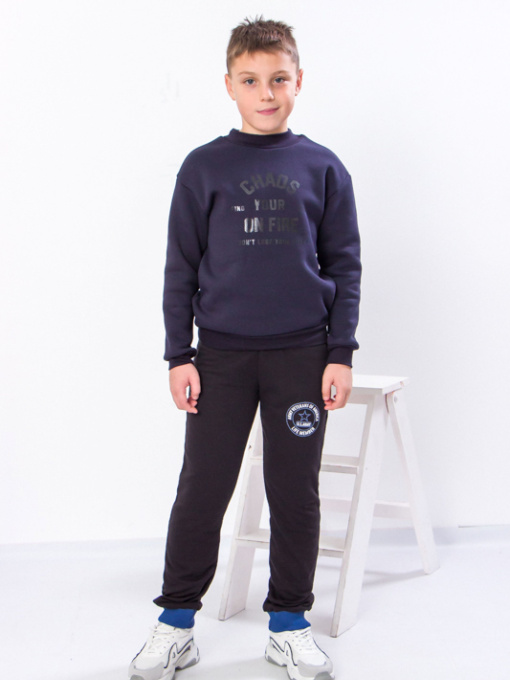 Штаны спортивные Носи своє модель 6074-023-33-chornij-sinj Фото