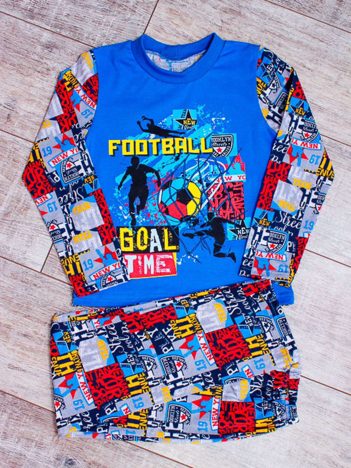 Пижама Носи своє модель 6076-002-33-4-futbol-sinj Фото