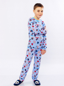 Пижама Носи своє модель 6076-002-4-tiktok-blakitnij Фото