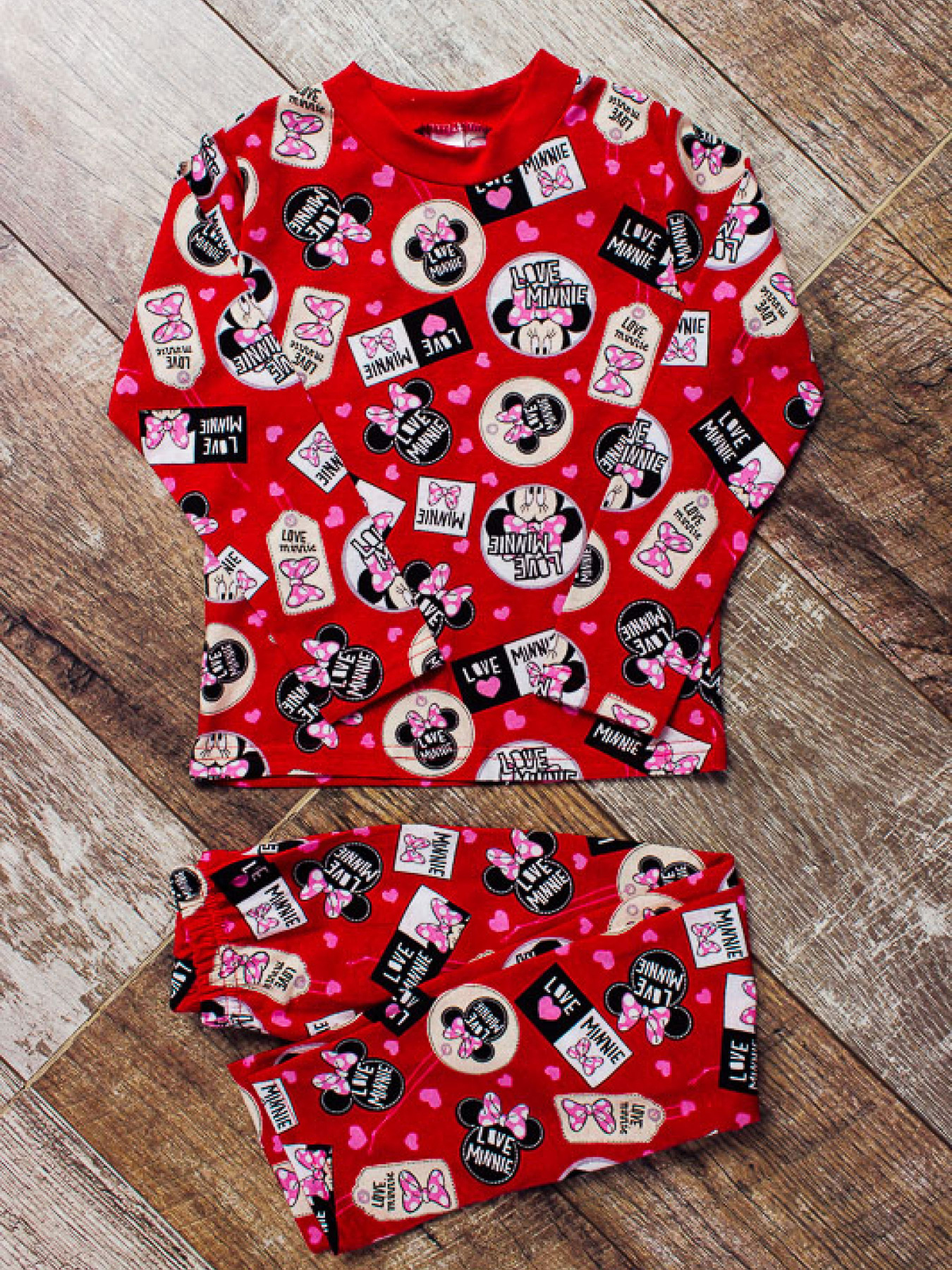 Піжама Носи своє модель 6076-002-5-zajka-chervonij Фото