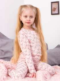 Піжама Носи своє модель 6076-002-5-zajka-persik Піжама Носи своє модель 6076-002-5-zajka-persik Фото