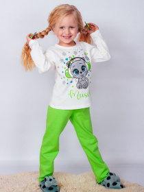 Піжама Носи своє модель 6076-023-33-5-kotik-salatovij Фото