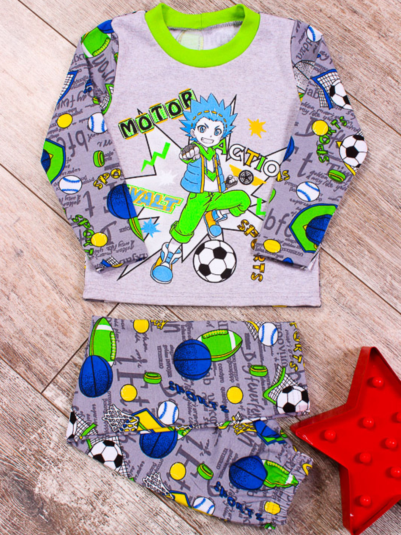 Піжама Носи своє модель 6076-024-33-4-bejblejd-srij Фото