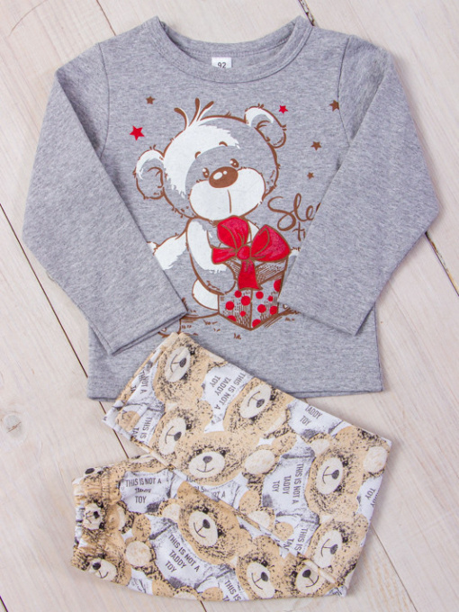 Пижама Носи своє модель 6076-024-33-5-vedmedik-bezh-srij Фото