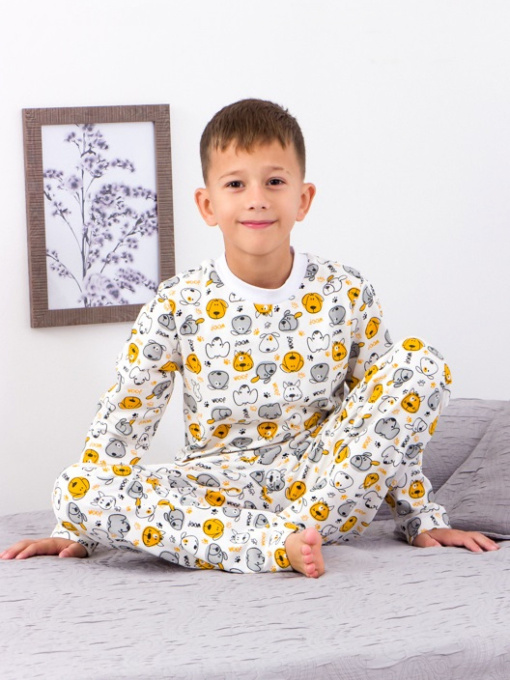 Піжама Носи своє модель 6076-024-4-sobachki-molochnij Фото