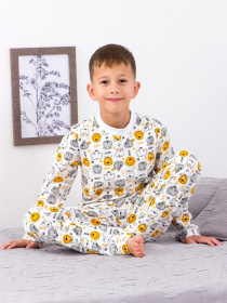 Пижама Носи своє модель 6076-024-4-sobachki-molochnij Фото