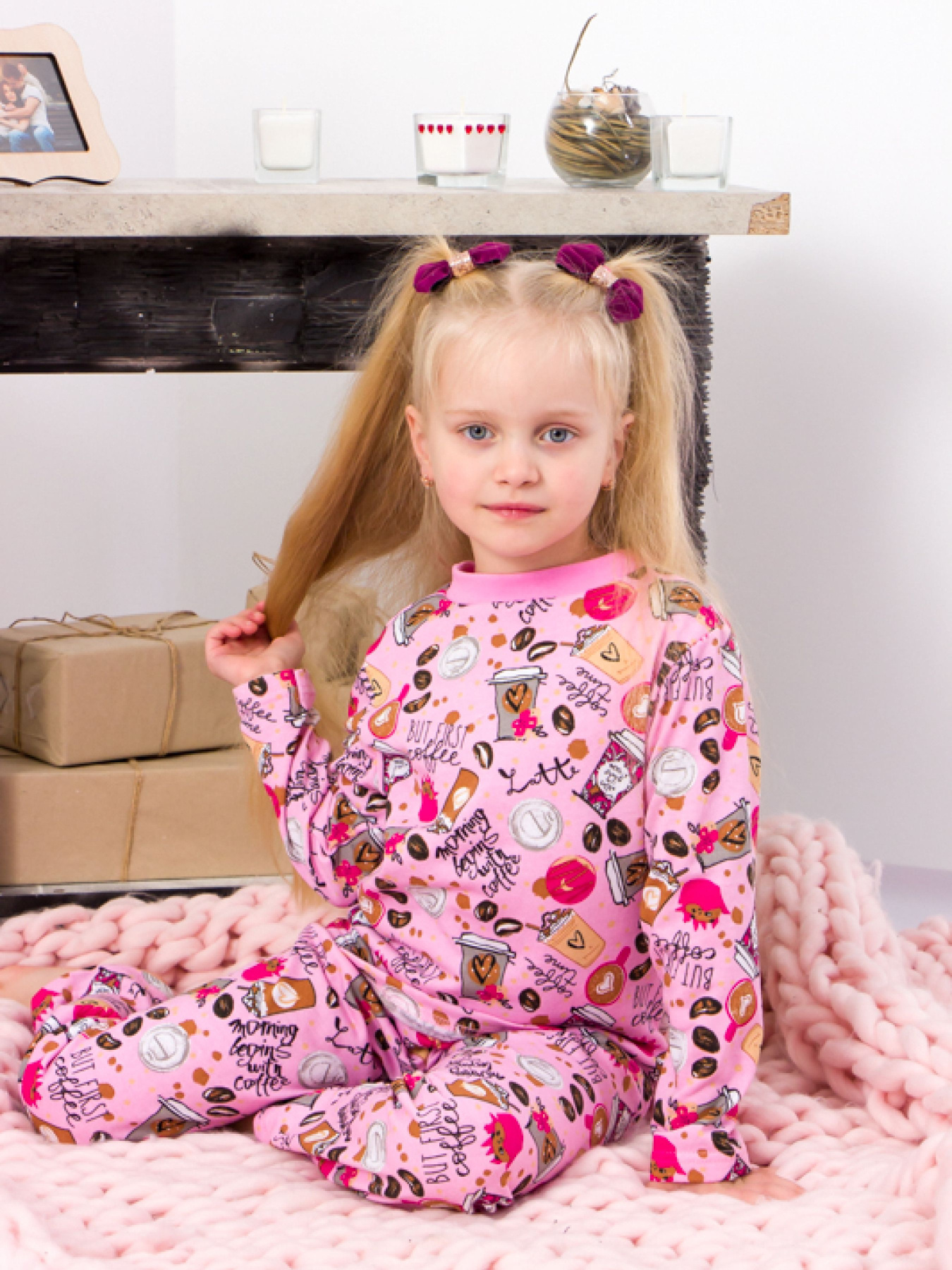 Пижама Носи своє модель 6076-024-5-coffe-rozhevij Фото