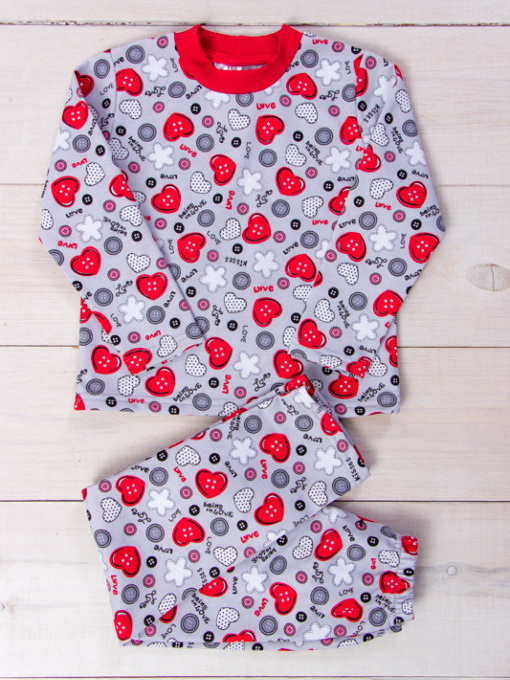 Пижама Носи своє модель 6076-024-5-serdechka-srij Фото