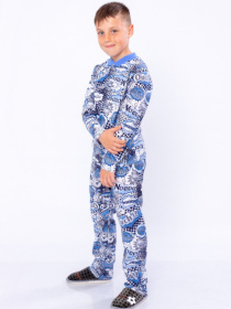 Пижама Носи своє модель 6077-002-4-srij-nadpisi-dzhins Фото