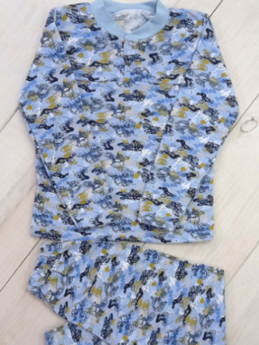 Пижама Носи своє модель 6077-024-4-velosiped-blakitnij Фото