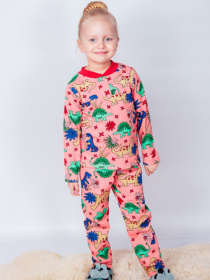 Пижама Носи своє модель 6077-024-5-dinozavr-koral Фото