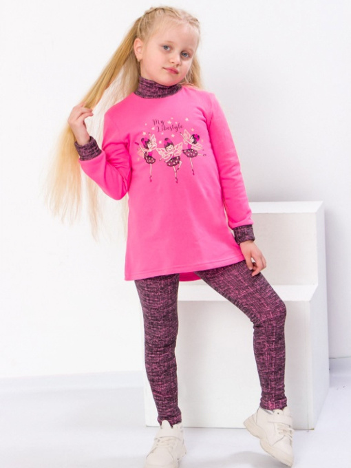 Повседневный костюм Носи своє модель 6086-023-33-balerinki-rozhevij Фото