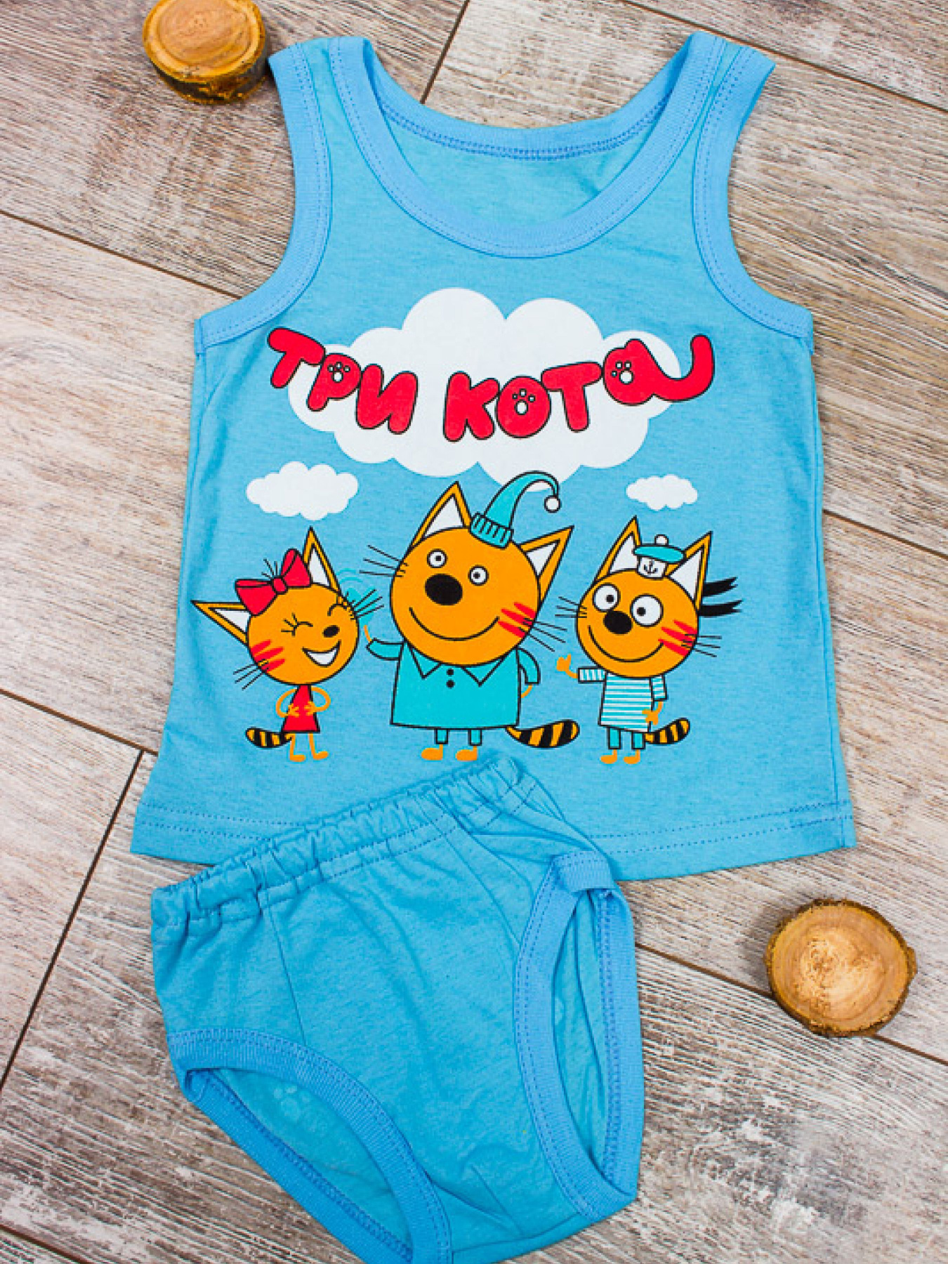 Комплект белья Носи своє модель 6088-001-33-1-blakitnij-3-koti Фото