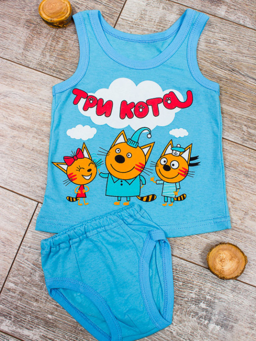 Комплект белья Носи своє модель 6088-001-33-1-blakitnij-3-koti Фото