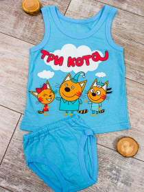 Комплект белья Носи своє модель 6088-001-33-1-blakitnij-3-koti Фото