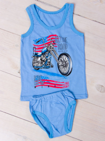 Комплект белья Носи своє модель 6088-001-33-1-blakitnij-moto Фото