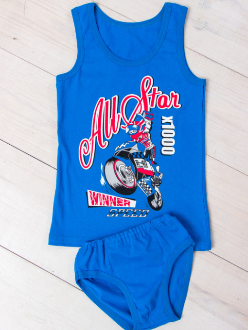 Комплект белья Носи своє модель 6088-001-33-1-bryuza-nadpisi Фото