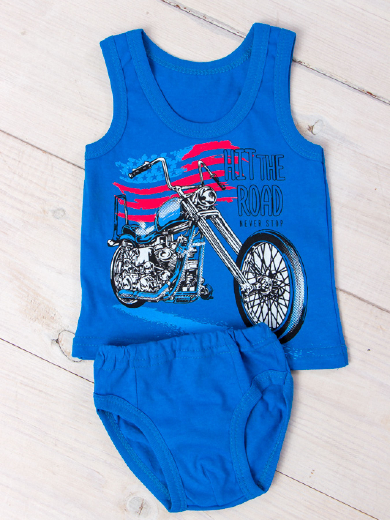 Комплект белья Носи своє модель 6088-001-33-1-tem-bryuza-moto Фото