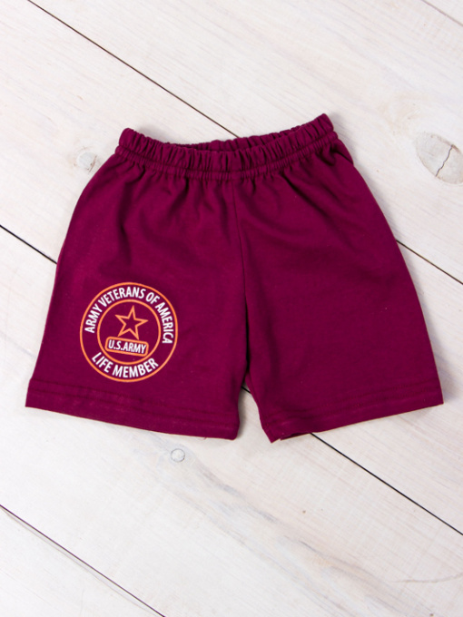 Повсякденні шорти Носи своє модель 6091-001-33-bordovij-zrka Фото