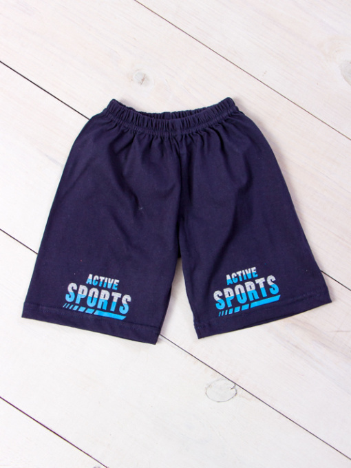 Шорты Носи своє модель 6091-001-33-chornilxno-sinj-sports Фото