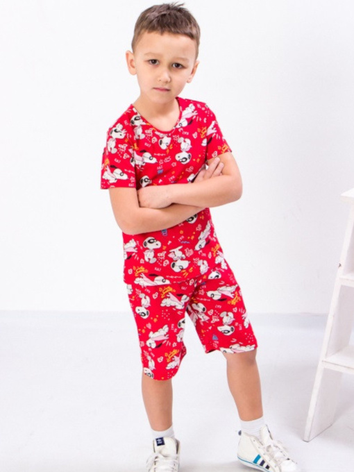 Повседневный костюм Носи своє модель 6102-002-snupp-chervonij Фото