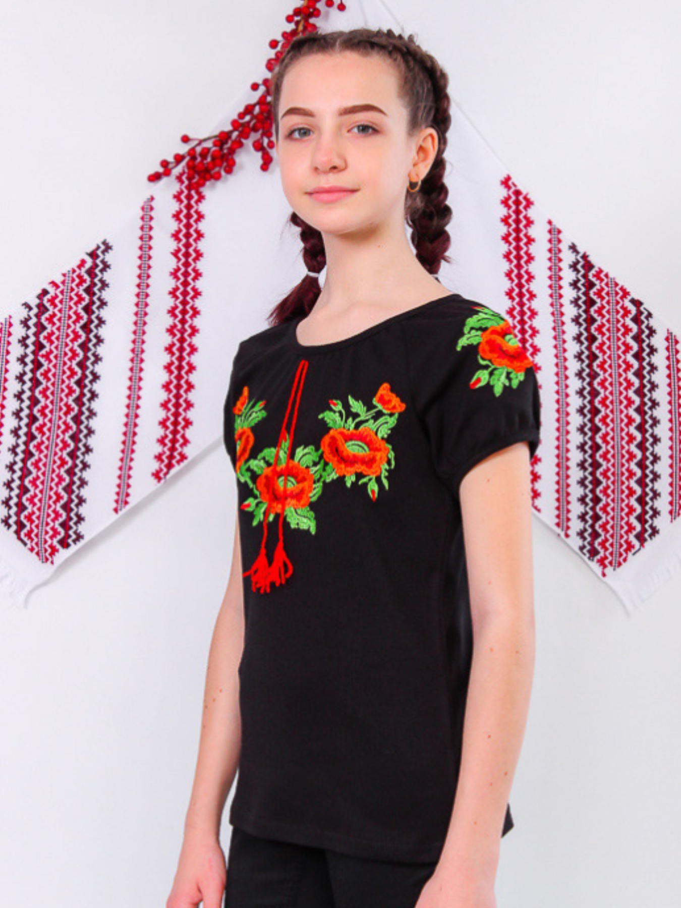 Вышитая рубашка Носи своє модель 6111-015-22-maki-gladx Фото